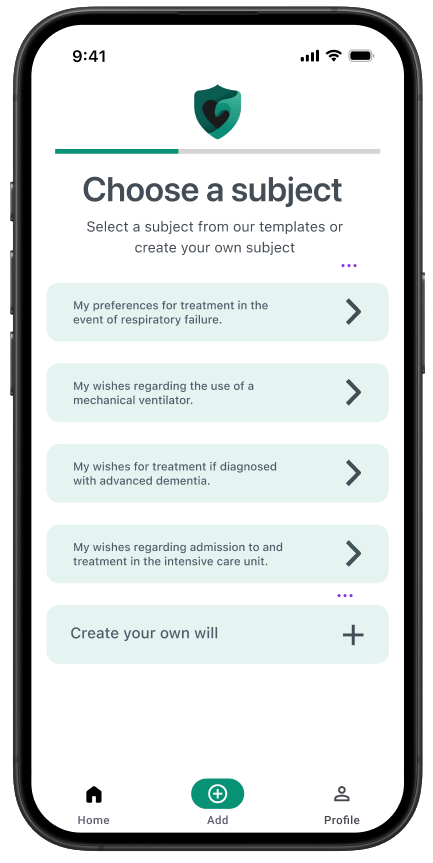 LifeWishGuardian App Screenshot 1
